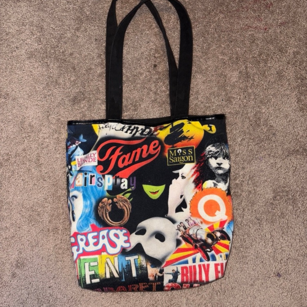 Colorful Graphic Tote Bag